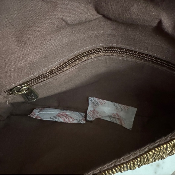 NWT Women America & Beyond Beaded embellished Camouflage landscape shoulder bag - Picture 7 of 10